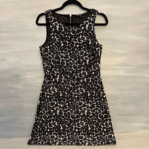Felicity & Coco Tapestry Leopard Print Open Back Dress‎ Small GC